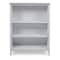 Alaterre Furniture Simplicity 48"H Wood 3-Shelf Bookcase, Dove Gray AJSP0580 - alternate 3